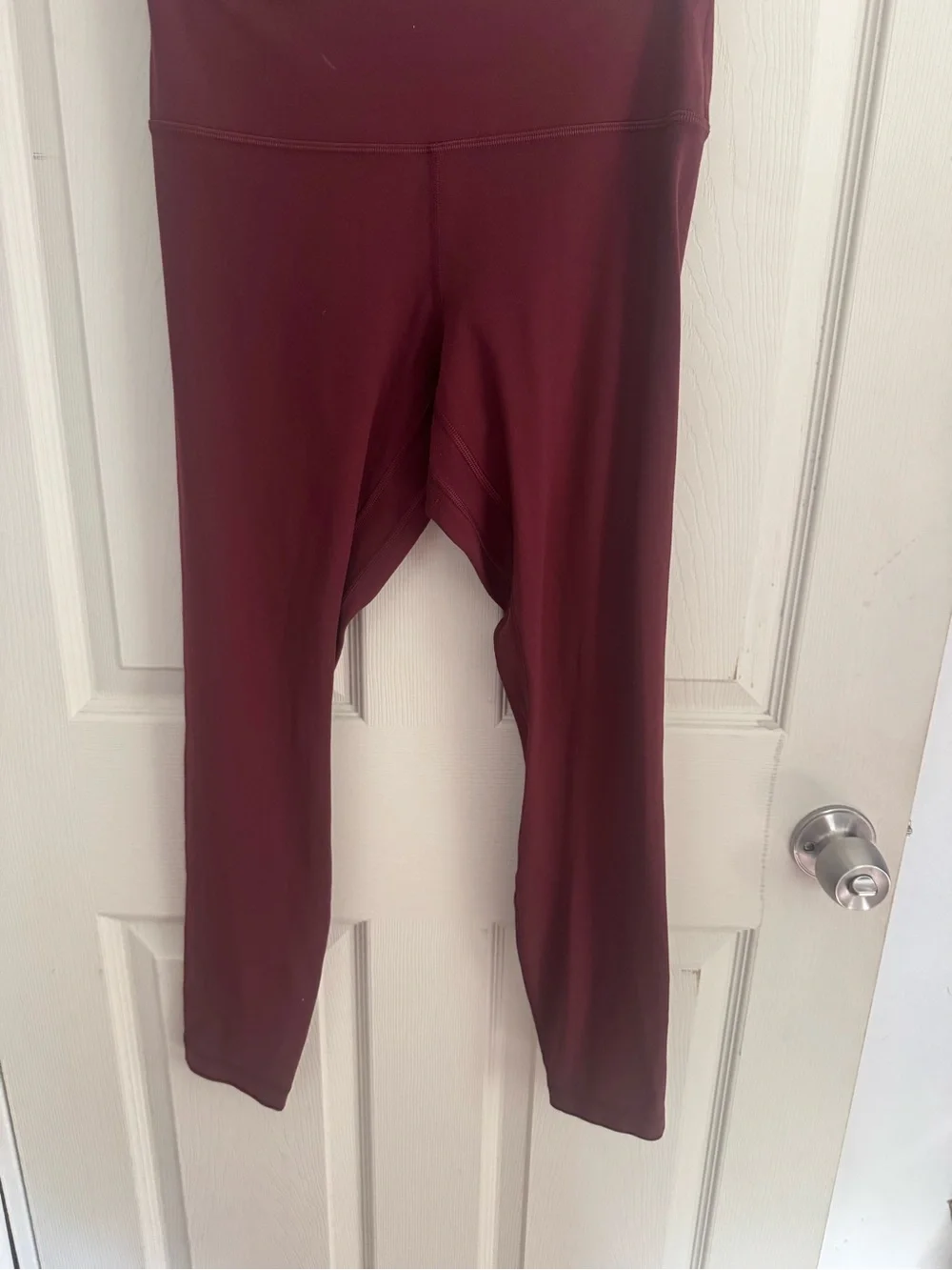 lululemon Align™ High-Rise Crop 23" Size 8 Burgundy - Picture 4 of 14